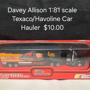Nascar Racing Champions Die-Cast Cab & Transporter - Black and Red